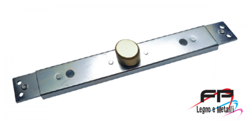 Serratura con pomolo per terminale in alluminio 55